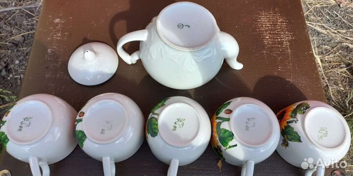 Чайный сервиз вербилки СССР
