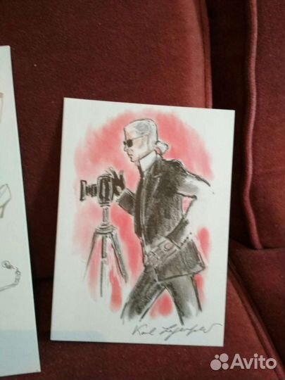 Открытка Chanel Шанель 2021 год на выбор