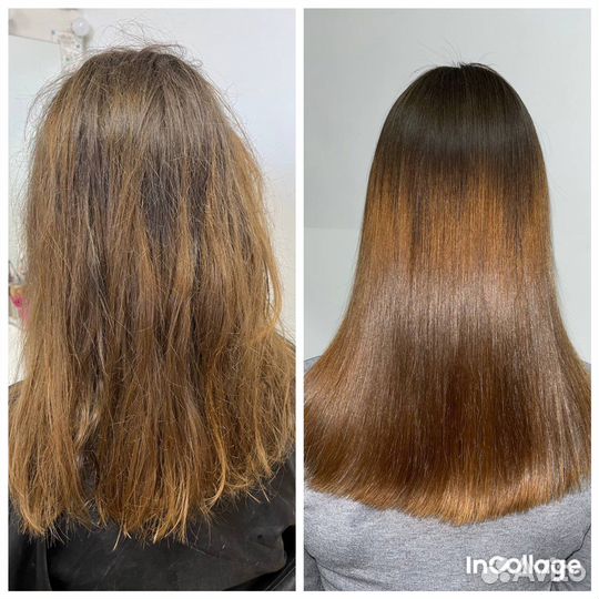 Ботокс кератин волос