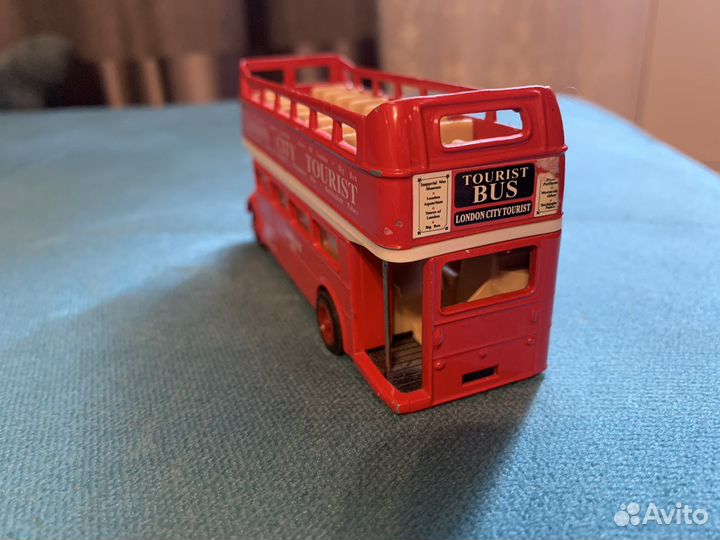 Модель автобуса London Bus открытый Welly
