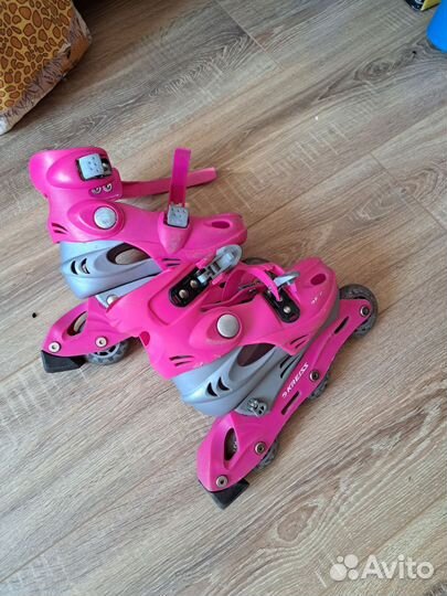 Роликовые коньки детские раздвижные