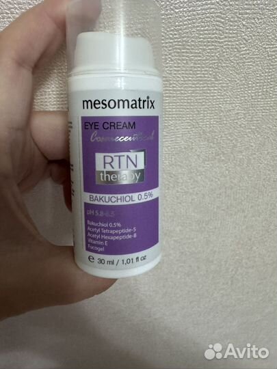 Крем для век mesomatrix