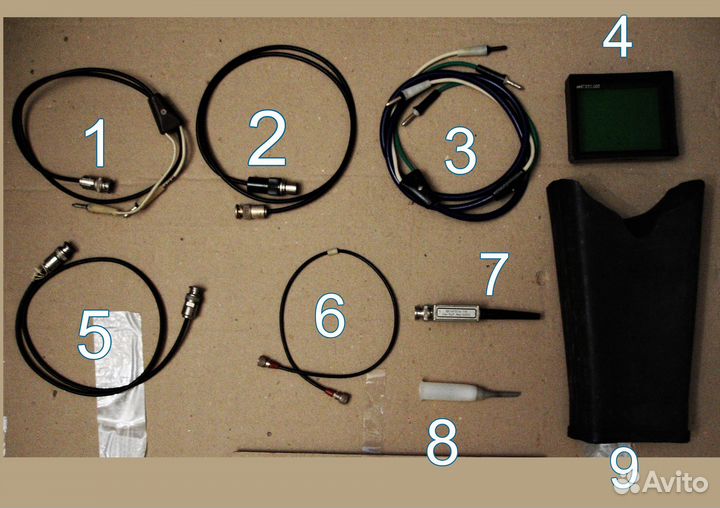 Кабели делители для осциллографа генератора