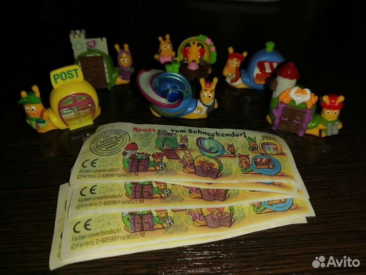 Игрушки из киндера