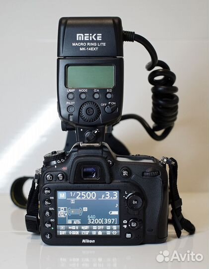 Nikon D7100 90mm 2.8 Macro 1:1 для дентальной cъём