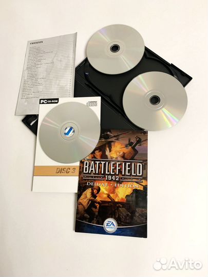 Battlefield 1942 Deluxe +доп лицензия Анг DVD-бокс