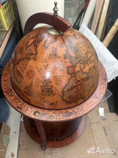 Глобус бар напольный