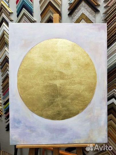 Картина с поталью на заказ