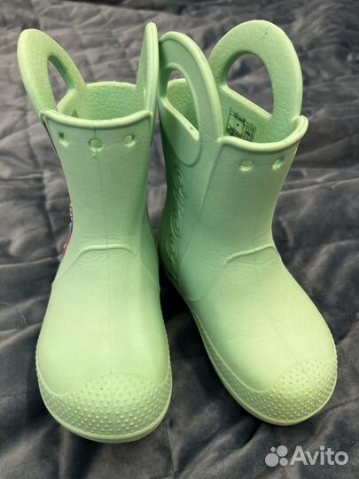 Резиновые сапоги crocs c8