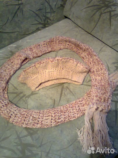 Берет и шарф