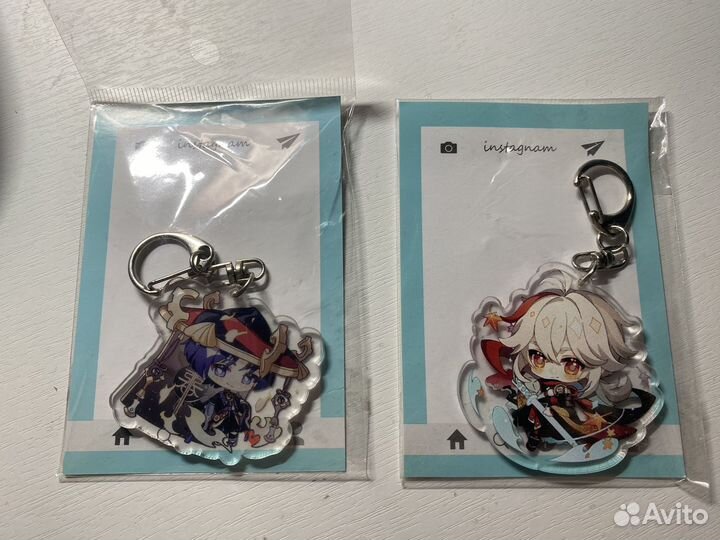 Брелки genshin