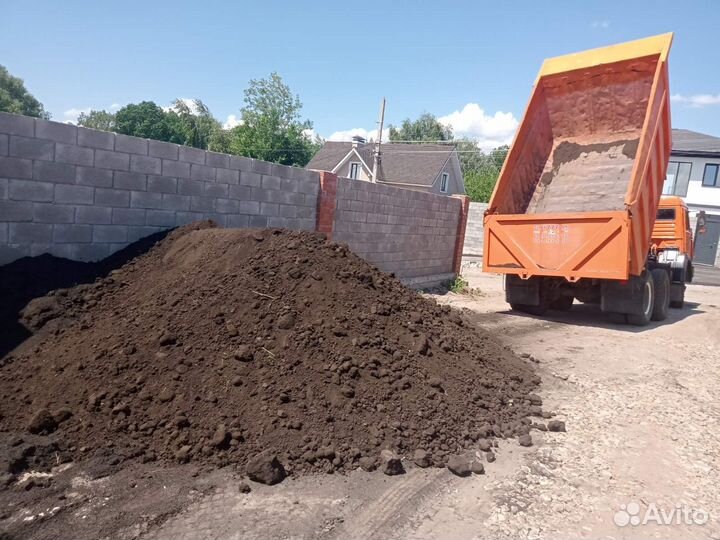 Доставка чернозема