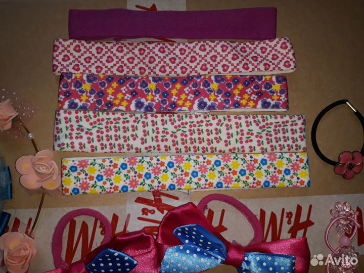 Резинки, заколки, ободки для волос