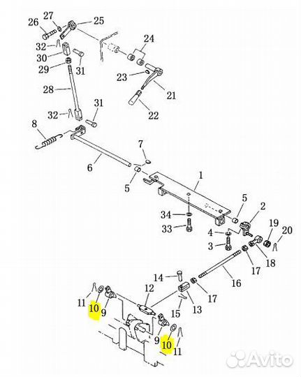 Шайба 01640-22032