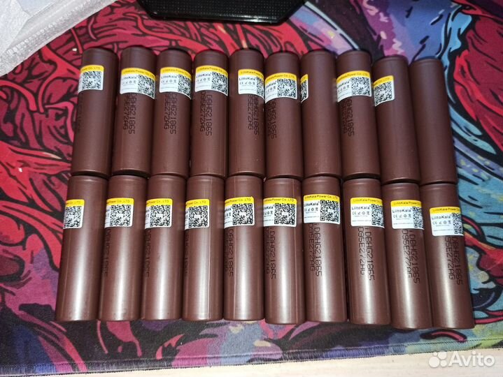 Высокотоковые аккумуляторы 18650