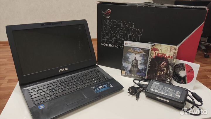 Игровой Asus ROG G53sw i7/16гб/gtx460m/ssd240+hdd