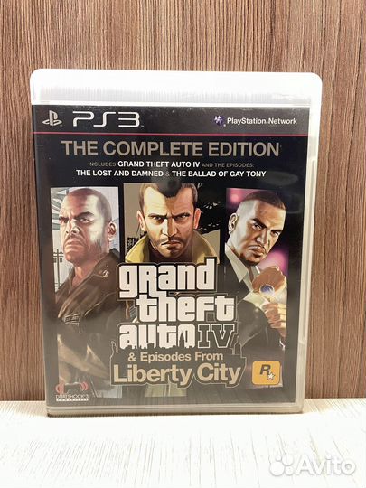 Grand Theft Auto IV (Игра PS3)