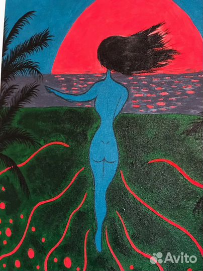 Картина Акрил Абстракция