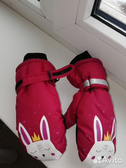 Варежки утепленные