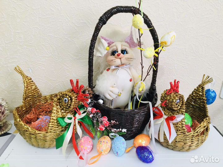 Корзина на пасху