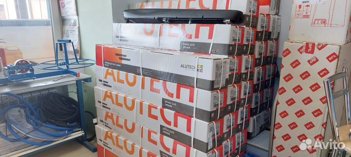 Автоматика для распашных ворот nice, came, alutech