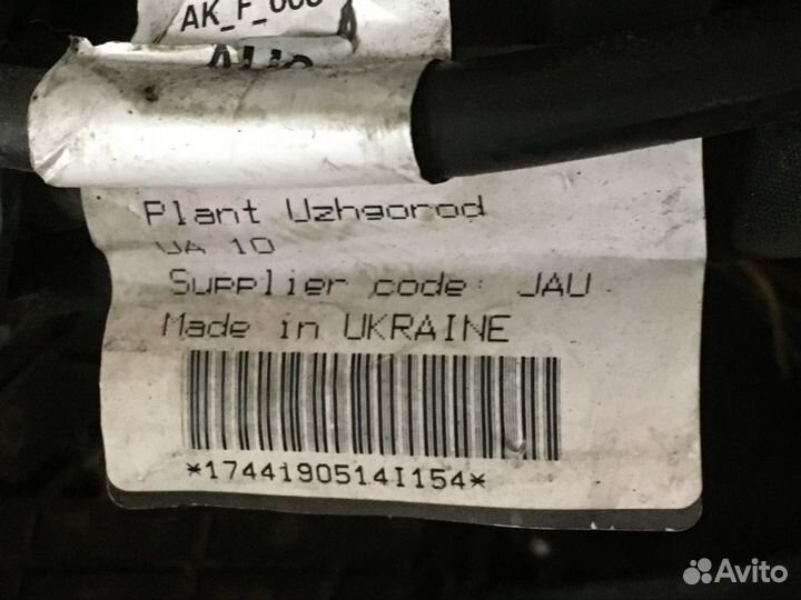 Коса салона VW Polo RUS