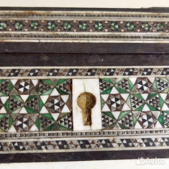 Старинная шкатулка для перчаток СССР