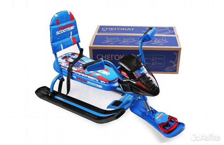 Снегокат Ника Snowpatrol спорт Гонщик снд2