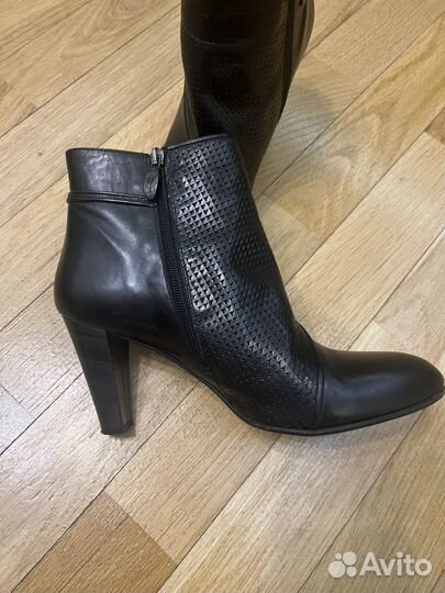 Ботильоны женские р.39 натуральная кожа Италия