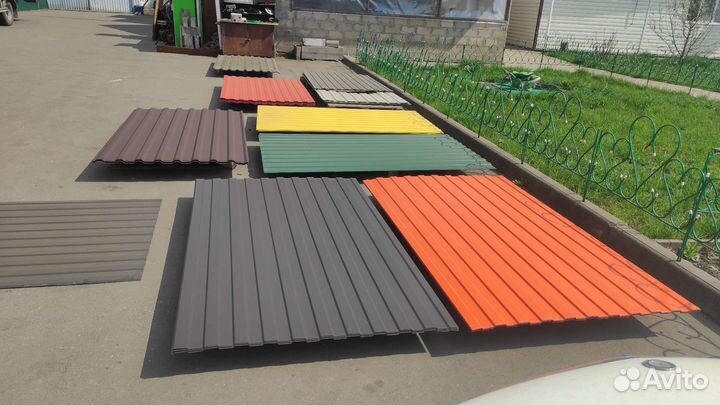 Профлист с-8 + проф труба