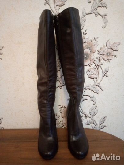 Сапоги осень весна женские 35 размер до колена