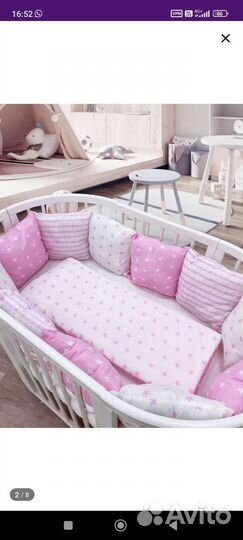 Бортики в кроватку