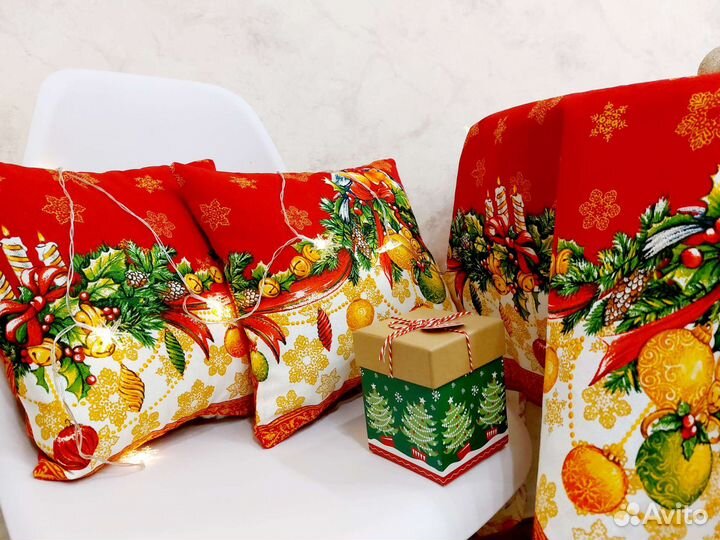 Скатерть новогодняя