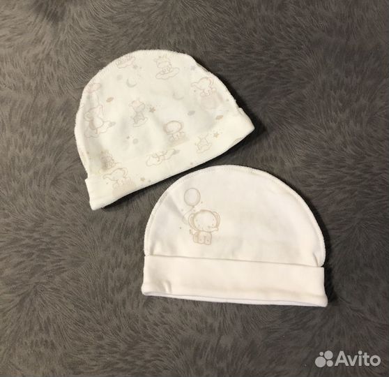 Шапочки для новорожденного