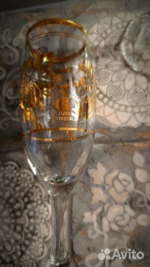 Фужеры бокалы для шампанского Турция