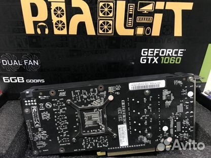 Palit GTX 1060 6gb Dual