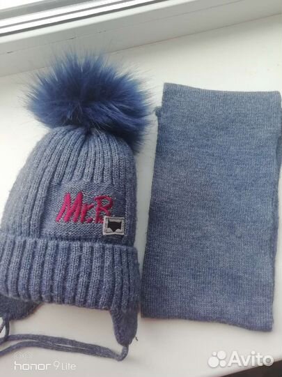 Зимняя шапка для мальчика