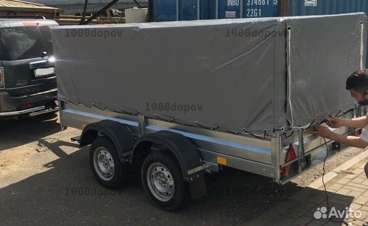 Тент с каркасом Avtos A35P, h 800мм