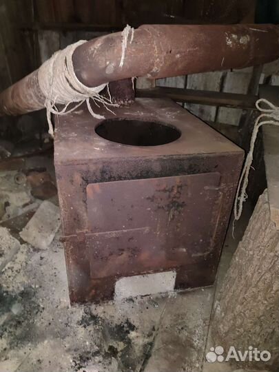 Печь буржуйка бу