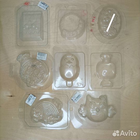 Пластиковые формы для мыла