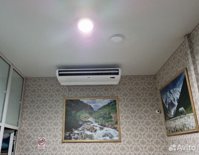 Сплит системы напольно-потолочные и кассетные