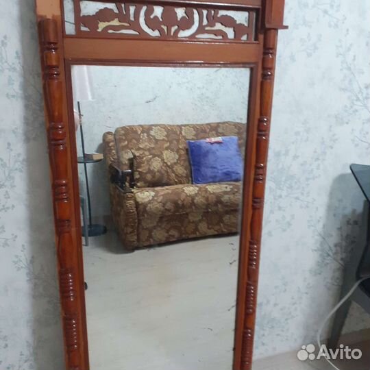 Зеркало напольное бу