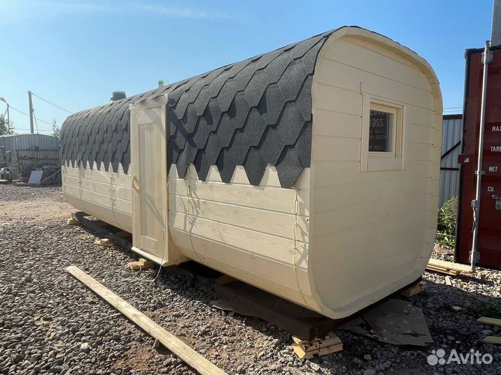 Баня бочка под ключ