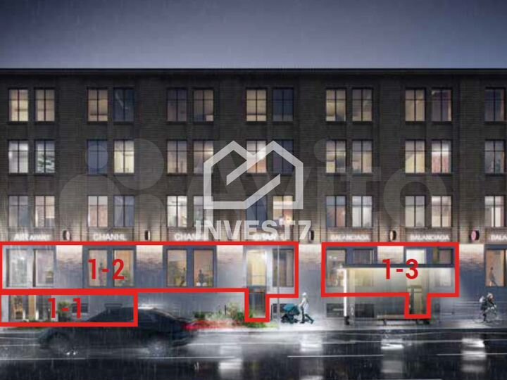 Продажа торговой площади