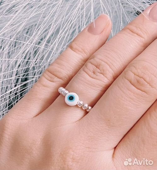 Серебряное кольцо 925, 16-17