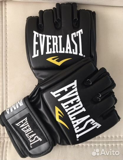 Перчатки мма everlast grappling