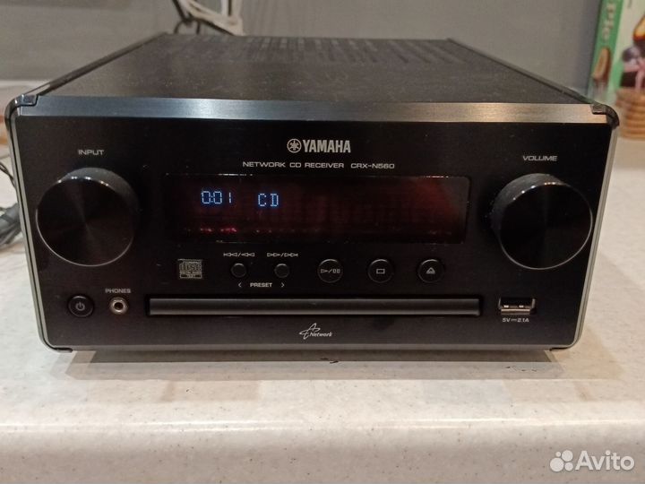 Музыкальный центр Yamaha CRX - n560, wifi