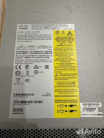 Коммутатор Cisco Nexus N2K-C2348TQ