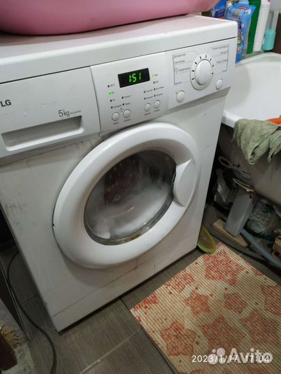 LG, 5 кг. Корея