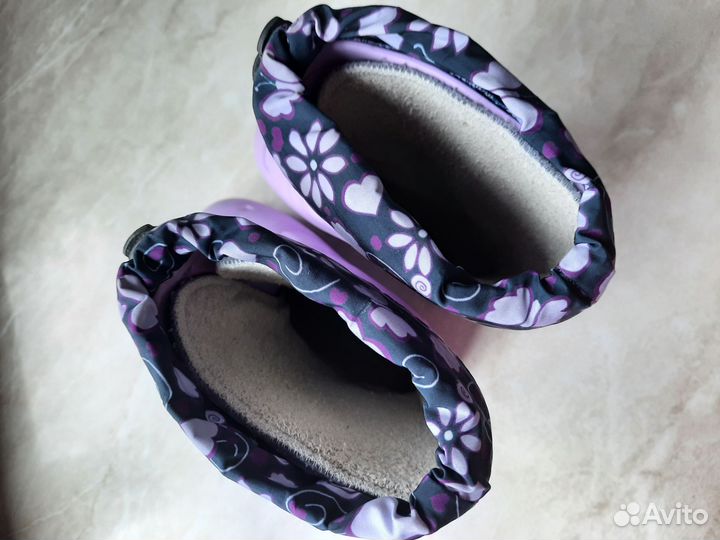 Резиновые сапоги котофей 29р.с тёплым чулком